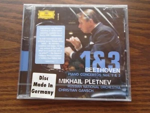 Piano Concertos 1 & 3 - Audio CD By Beethoven, Pletnev - New Sealed - Picture 1 of 4