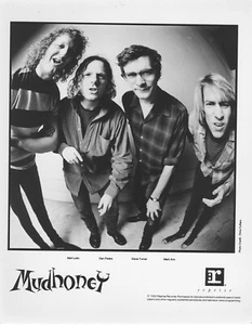 Seattle Grunge Punk MUDHONEY B&W 8x10 Publicity PHOTO 1992 - Picture 1 of 1