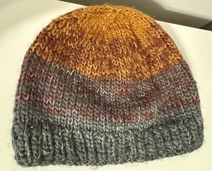 KTS Sunset Ombre Wool Hat/Beanie Handmade in Nepal ~ New W/Tags - Picture 1 of 5