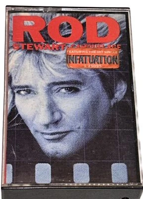 Rod Stewart Camouflage Rock Music Album Cassette 1S11 - Image 1 of 4