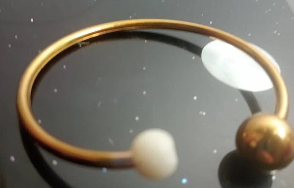 Pulsera Joop Damas Brazalete Dorado Delicado Mujer Acero Inoxidable Foto 1 de 4