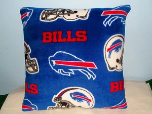 NUEVA ALMOHADA POLAR BUFFALO BILLS AZUL ROJO FÚTBOL AMERICANO NFL HECHA EN EE. UU. - Imagen 1 de 1