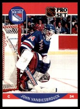1990-91 Pro Set John Vanbiesbrouck New York Rangers #209