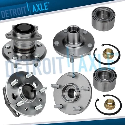 Conjunto de buje de cojinete de rueda delantera + trasera para Toyota Camry 2002 2003 3,0 L sin ABS Foto 1 de 4