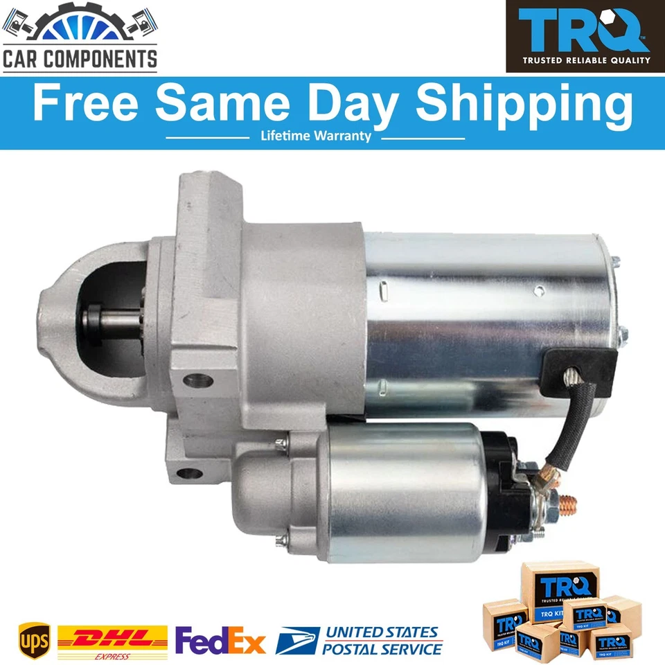 Nuevo motor de arranque de repuesto TRQ para camioneta GMC Chevrolet H2 2006-2008 Foto 1 de 4