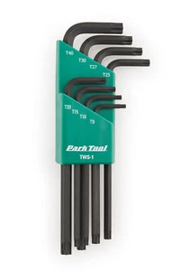 Juego de llaves de bicicleta compatibles con Park Tool TWS-1 de 8 piezas con soporte - Imagen 1 de 3