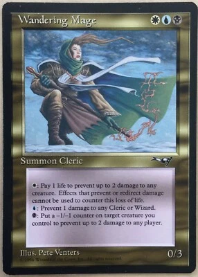 Wandering Mage X1 Alliances Mtg Magic the Gathering  - Image 1 of 2
