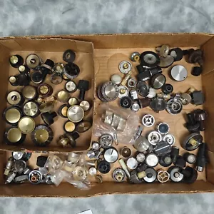 Vintage 50er-60er Jahre Metall Radioregler Konvolut 100+ Stück 🎛️ - Bild 1 von 6