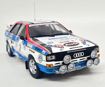 Sunstar 1/18 Audi A2 Quattro 3rd Rally of Argentina YPF 1984 Scale Model Car - Photo 1/4
