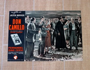 DON CAMILLO fotobusta poster affiche Fernandel Gino Cervi Interlenghi Q1 - Picture 1 of 1