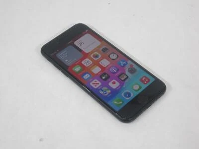 APPLE IPHONE SE A2275 128GB Black (AT&T) GREAT COND. - BATT HEALTH 100% - Image 1 of 4