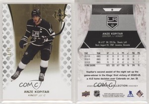 2020-21 Upper Deck Ultimate Collection Gold /35 Anze Kopitar #9