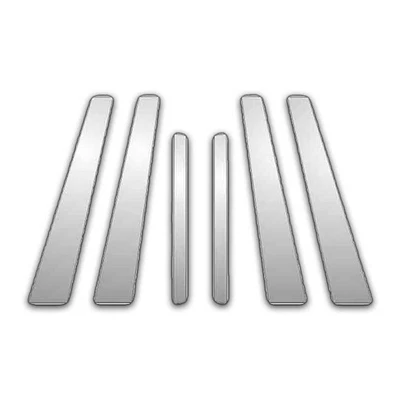 6Pc Chrome Pillar Post Covers for 92-99 Pontiac Bonneville - P5801A - Image 1 of 4