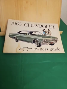 1965 Chevrolet Impala SS Factory Original GM Owners Manual 1st Edition - Picture 1 of 8