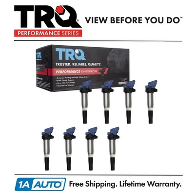 Juego de bobinas de encendido TRQ para BMW 650i 750i Alpina B6 xDrive M6 Gran Coupé X5 X6 Foto 1 de 4