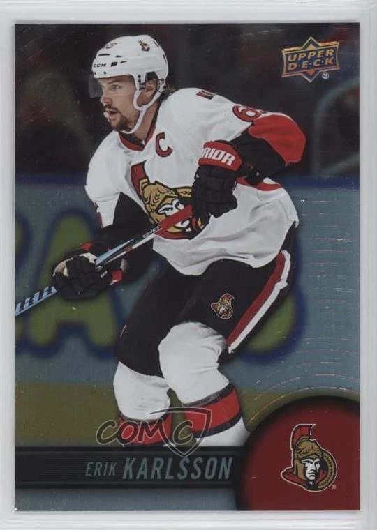 2017-18 Upper Deck Tim Hortons Collector's Series Erik Karlsson #65 - Image 1 of 2