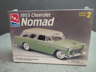 Vintage AMT 1955 Chevrolet Nomad Green Model Kit. Factory Sealed...N - Image 1 of 4