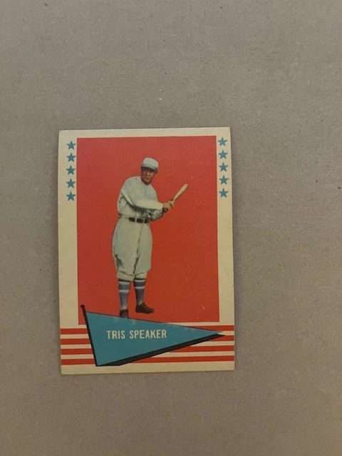 Fleer Baseball Greats 1961 - Altavoz Tris #79 - Excelente estado Foto 1 de 1
