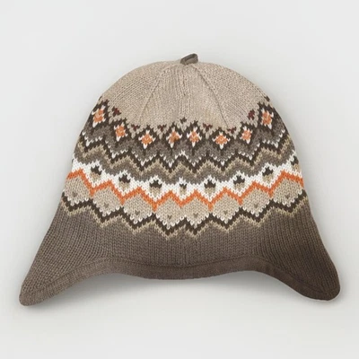 Janie and Jack lined Boys' Hat - 2T 3T - Thanksgiving Fall  - Cute! - Image 1 of 4