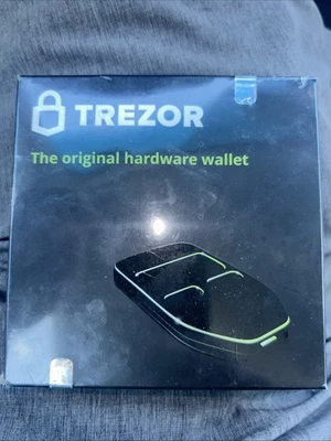 Trezor One Hardware Wallet - Black - Brand New - Image 1 of 2