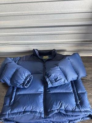 Cabelas Down Jacket Mens Size Large Premiere Northern Goose Puffer 700 Down Nwt - Image 1 of 4