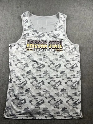 Colosseum Arizona State Sun Devils OHT Tank Top Men’s L Wounded Veterans Tribute - Image 1 of 4