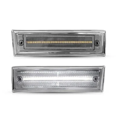 Luz marcadora lateral LED 2 PIEZAS para C1500 GMC C2500 C3500 K1500 K2500 K3500 1981-1986 Foto 1 de 4