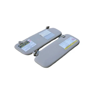 Солнцезащитный козырек для водителя и пассажира Toyota Land Cruiser Lexus LX470 1998-2002 годов выпуска желтовато-коричневый от оригинального производителя - Изображение 1 из 4