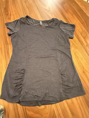 Camiseta Gaiam Yoga XL en grafito brezo nueva con etiquetas Foto 1 de 4