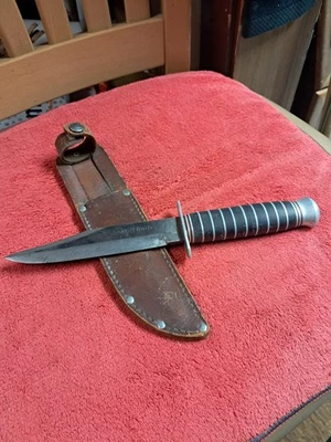 Cuchillo de hoja fija SHERIFF hecho en Alemania Solingen Foto 1 de 4