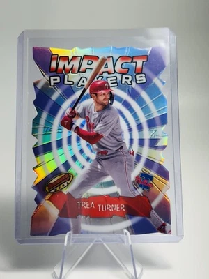 Trea Turner 2024 Bowman's Best #IP-27 Impact Players Refractor - Phillies  - Image 1 of 2