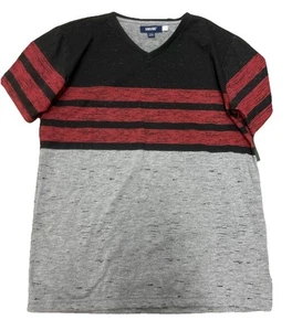 UNIVIBE Boys Short Sleeve Everyday T-Shirt Youth Size L, Striped Tee NWT - Picture 1 of 4