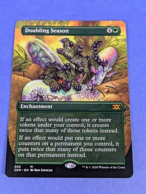 MTG Magic: Double Masters: Alternate Art: Doubling Season #350 Mythic - NM - Image 1 of 2