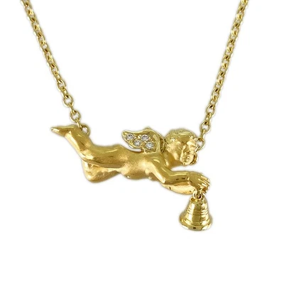 Carrera y Carrera Yellow gold diamond Necklace Foto 1 de 4