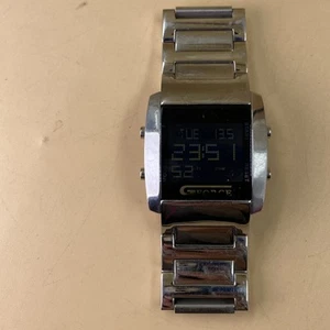 GFORCE Stainless Steel Digital Display Quartz Watch Tested With New Battery - Picture 1 of 7