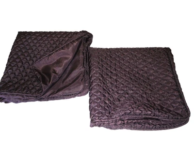 ROSCILL DIAMOND CHAMBORD CHASIS AMATISTA PÚRPURA (2) EURO FUNDAS DE ALMOHADA 26 X 26 Foto 1 de 4