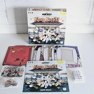 Disney Mickey And Friends Food Fight Board Game OP Games - 100% Complete - Image 1 of 4