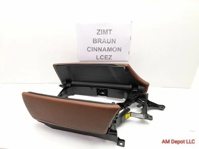2011 BMW 535i 528i 550i F10 Front Center Armrest Zimt Braun 51169216869 - Image 1 of 4