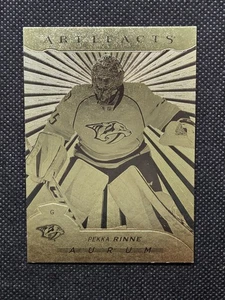 2017-18 Upper Deck Artifacts PEKKA RINNE Aurum #A-42 - Bild 1 von 2