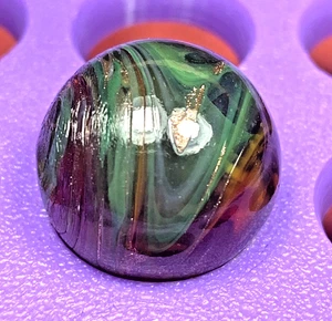 ABSOLUTLY AMAZING CHRISTMAS TREE COLORS WITH LUTZ LIKE ORNAMENTS .68" BOX01/135 - Picture 1 of 7