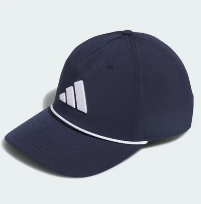 Gorra de golf ADIDAS Tour cinco paneles Snapback colegial azul marino OSFM IM9215 NUEVA Foto 1 de 4