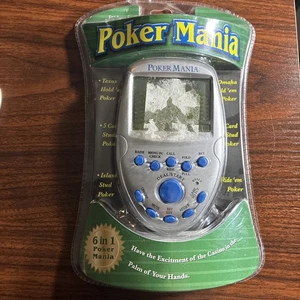 Poker Mania Juego Electrónico Portátil 6 en 1 por Sakar International Inc. NUEVO - Imagen 1 de 2