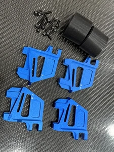 Traxxas Xmaxx 30mm Correas Aluminio Alta Batería Sujeciones Azul - Imagen 1 de 3