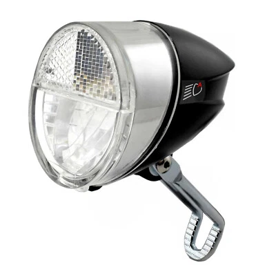 nean CREE LED 30 LUX Fahrrad Dynamo Frontleuchte mit Lichtautomatik, StVZO - Bild 1 von 4
