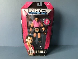 2010 JAKKS IMPACT WRESTLING AUSTIN ARIES RINGSIDE COLLECTABLES FIGURE BOXED - Picture 1 of 8