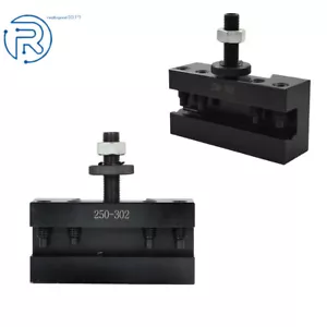 2Pcs CXA 250-302 #2 Quick Change Tool Post Boring Turning Facing Holder for CNC - Picture 1 of 8