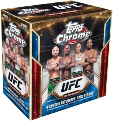 Ultimate UFC Chrome 2024 Mega Box - Complete Set with Guaranteed Autograph - Image 1 of 4