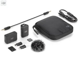 Microphone sans fil DJI Mic (1 TX + 1 RX) 250 m (820 pi) portée 14 heures Rec (B2) - Photo 1 sur 9