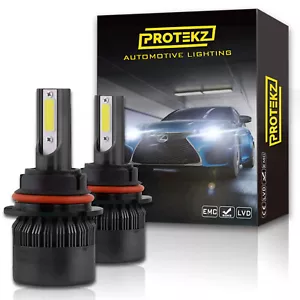 9005 HB3 LED Headlight Kit Bulbs 6000K for FORD Taurus 2010 High&Low Beam - Picture 1 of 12