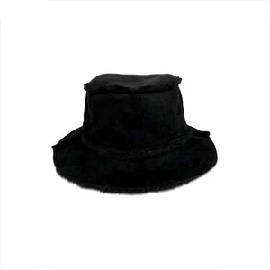 Hat Attack Reversible Faux Shearling Bucket Hat FEFV140 - Picture 1 of 10
